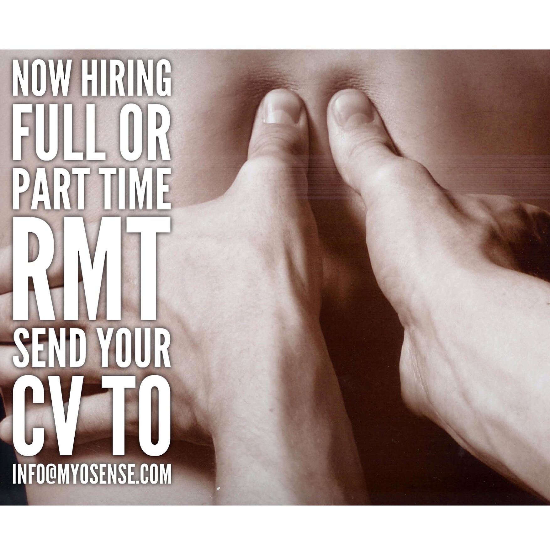 Myosense Join Our Team! RMT Wanted! - Myosense: Doing what makes sense for your ...